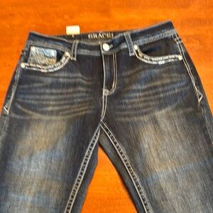 Grace in LA Dark Wash Jeans